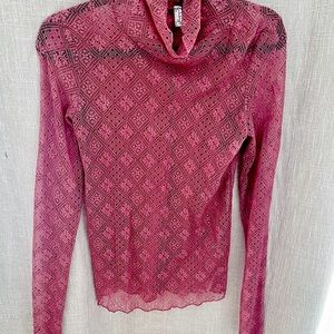 Free People mesh top